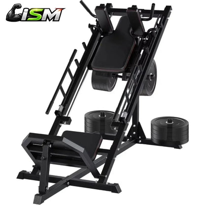 45° Leg Press Hack Squat Machine Heavy Duty Gym Equipment