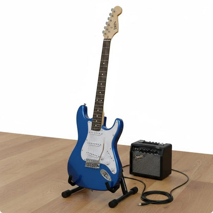 Electric Guitar Starter Kit with Amplifier and Gig Bag