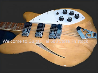 12-String Semi-Hollow Electric Guitar Jazz Style