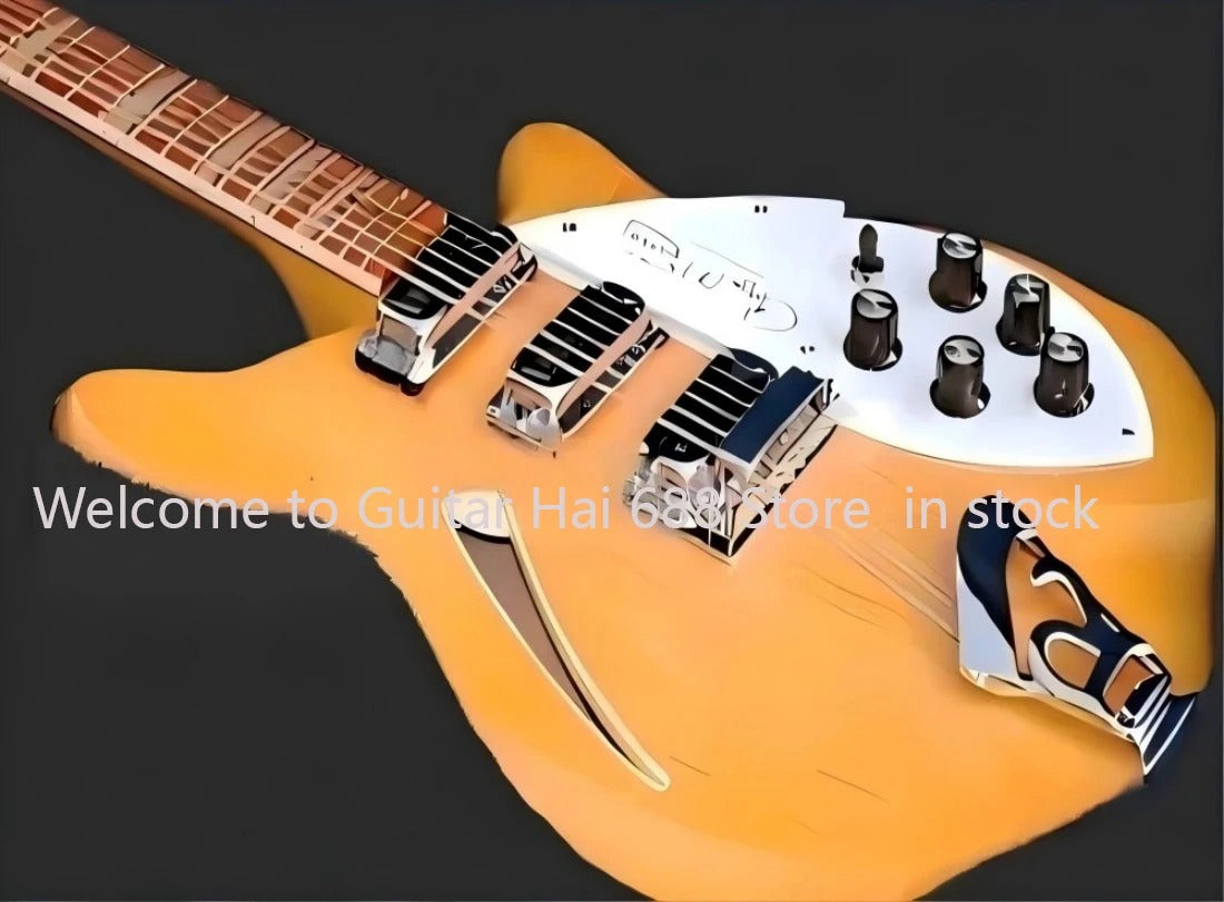 12-String Semi-Hollow Electric Guitar Jazz Style