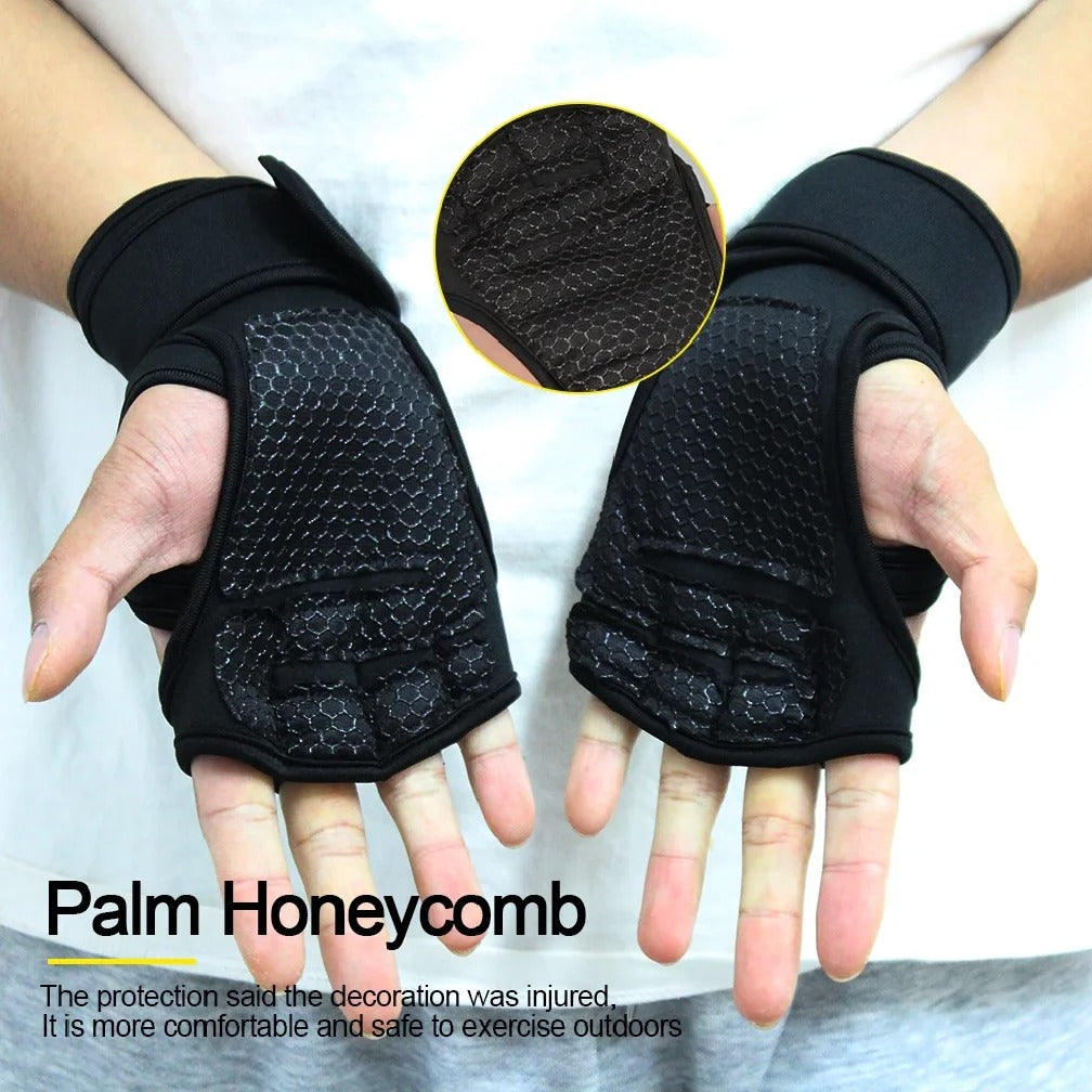 Workout Gloves Fitness Training Gym Hand Protection Gloves
