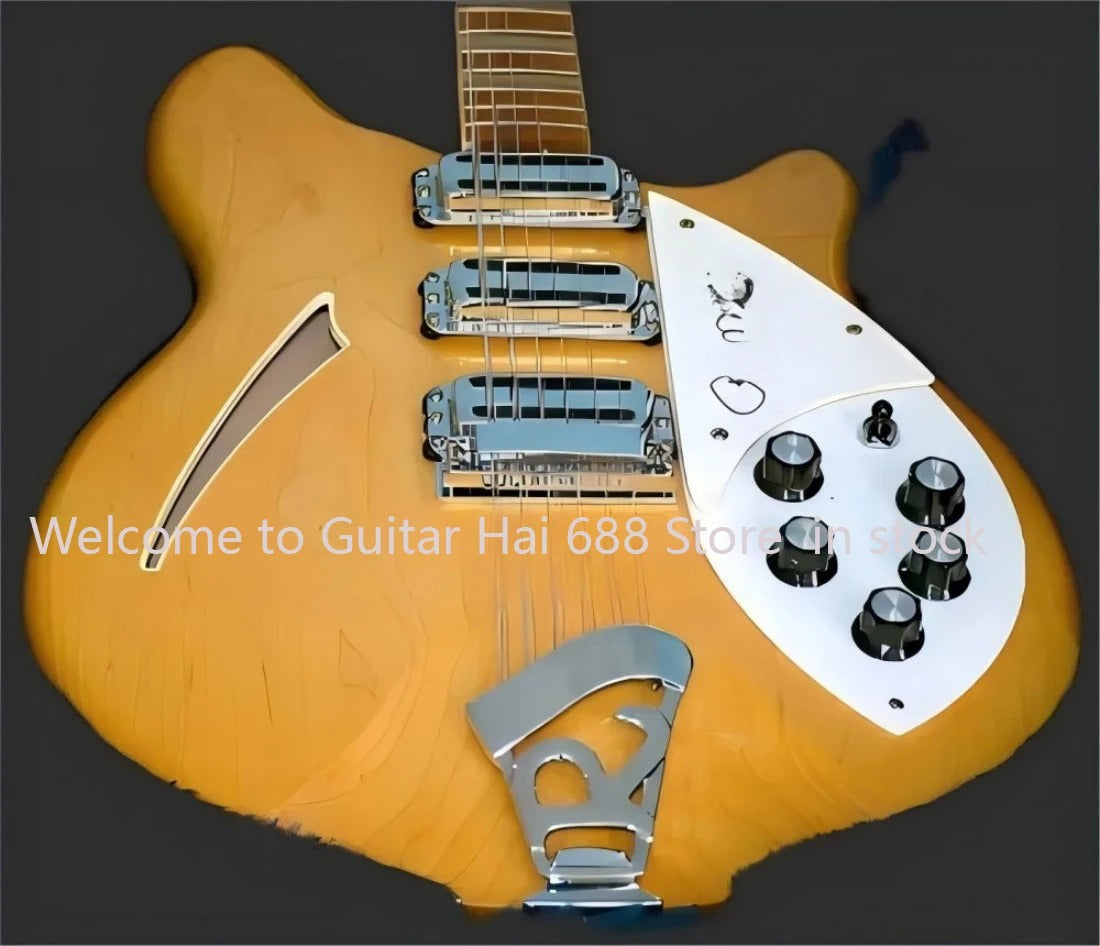 12-String Semi-Hollow Electric Guitar Jazz Style