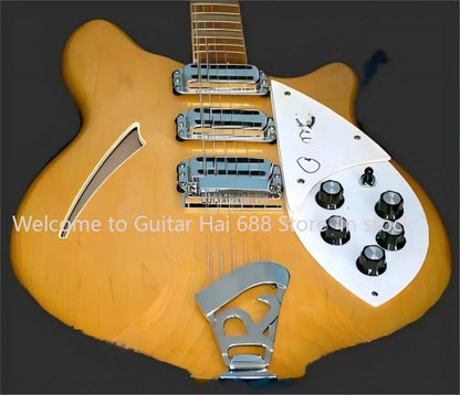 12-String Semi-Hollow Electric Guitar Jazz Style