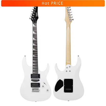 6-String Electric Guitar 24 Frets Maple Body with Accessories