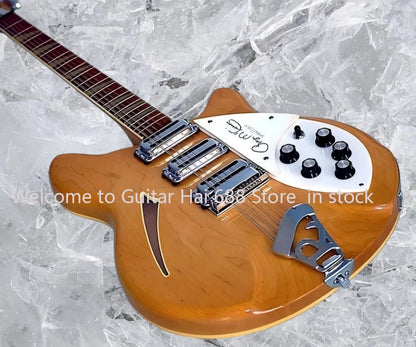 12-String Semi-Hollow Electric Guitar Jazz Style