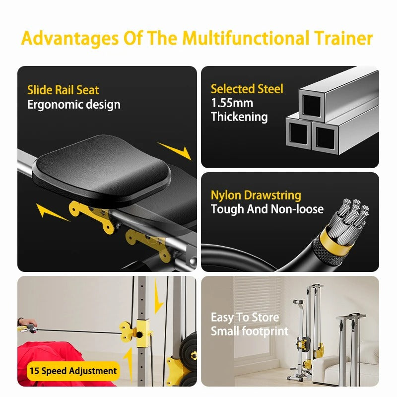 LAT Pull Down Machine with High & Low Pulley System