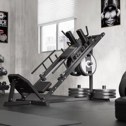 45° Leg Press Hack Squat Machine Heavy Duty Gym Equipment
