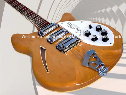 12-String Semi-Hollow Electric Guitar Jazz Style